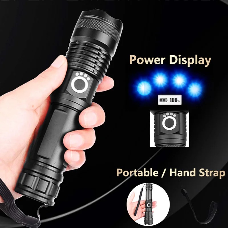 LED Zoom Flashlight