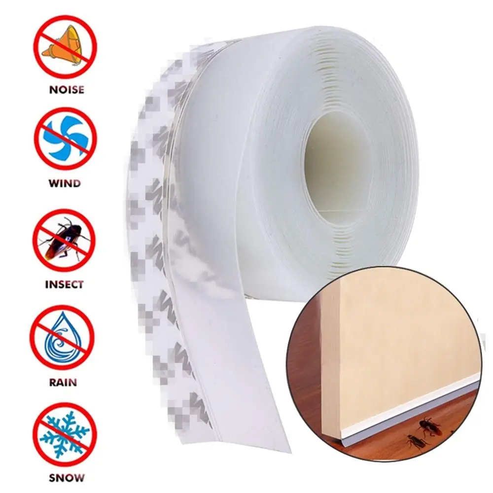 Silicone Door & Window Gap Sealing Tape (16 FEET)